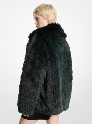 Faux Fur Peacoat image number 2