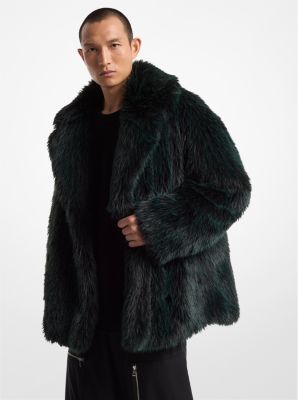 Faux Fur Peacoat image number 3