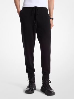 Wool and Cashmere Blend Joggers