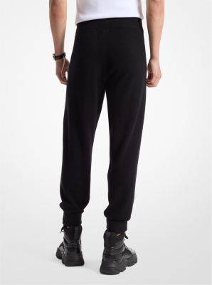 Joggers in misto lana e cashmere image number 4